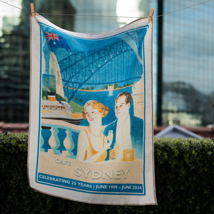 Cafe Sydney Tea Towel