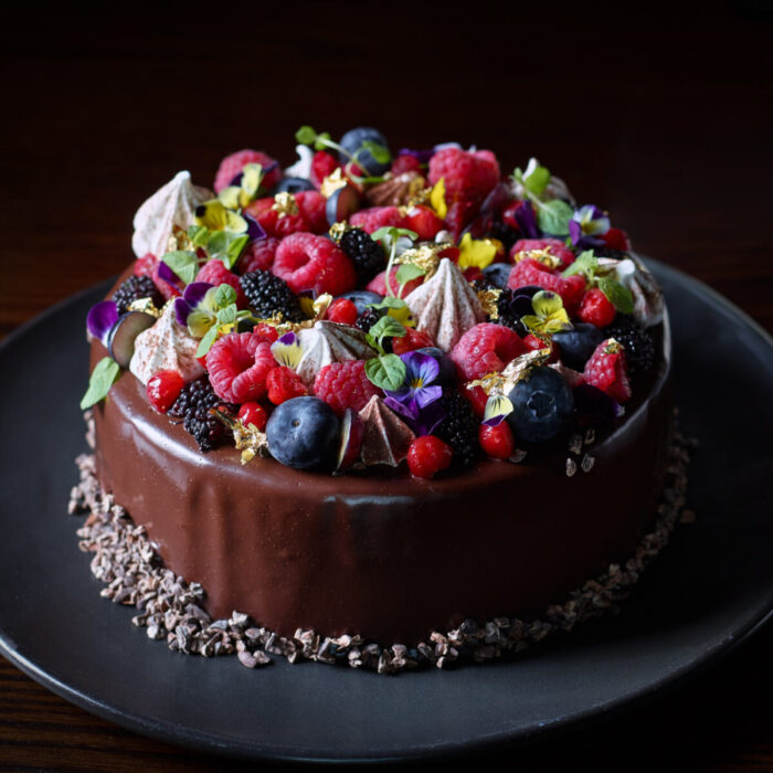 Milk Chocolate Hazelnut Praline Mousse Cake *Gluten Free - Medium