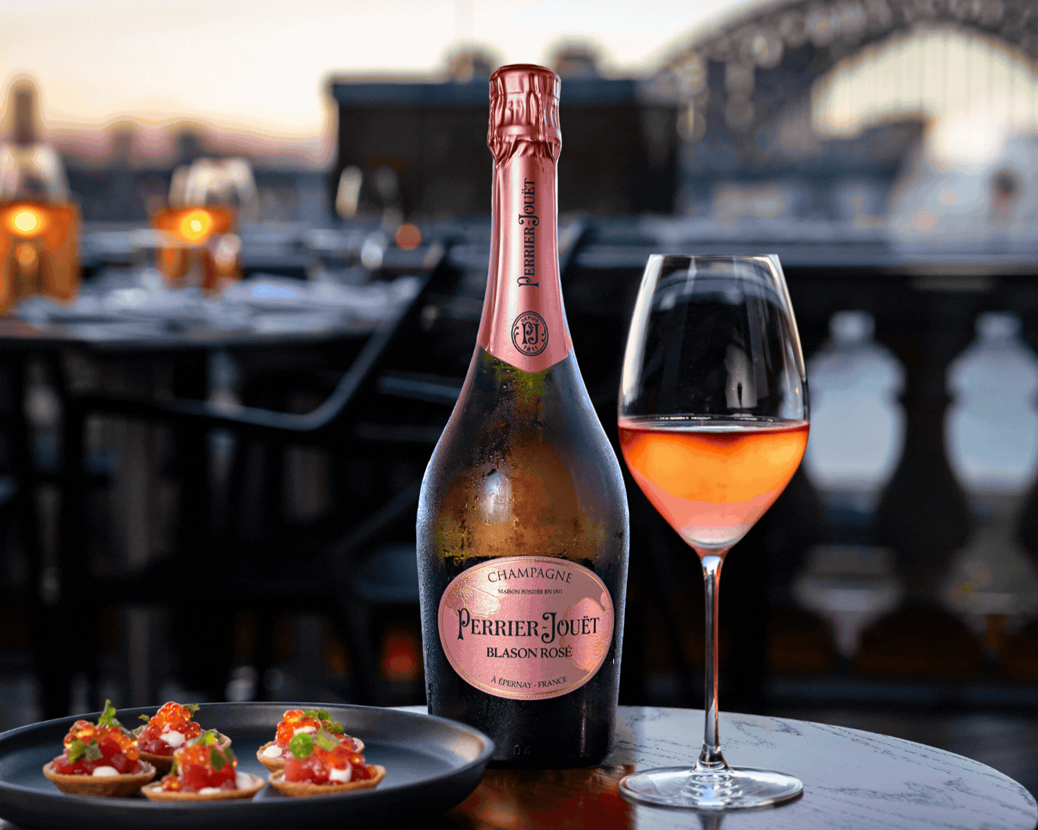 Cafe Sydney – Rose champagne perrier jouet mumm